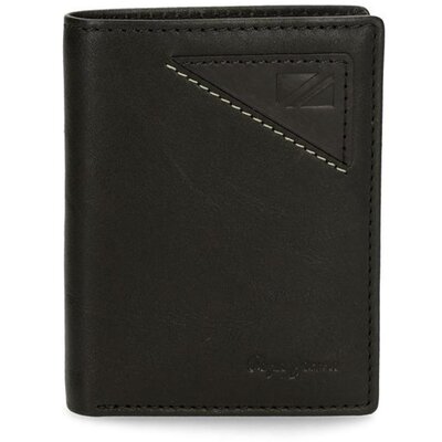 Muški kožni novčanik 10cm PJL Striking black 74411