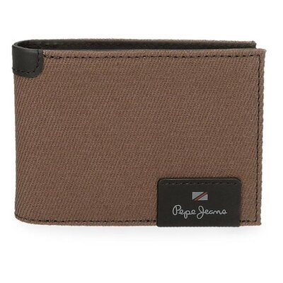 Muški novčanik od kože 11cm Hilltop brown 74171