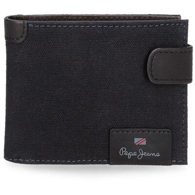 Kožni novčanik za muškarce 11cm PJL Hilltop teget 74133