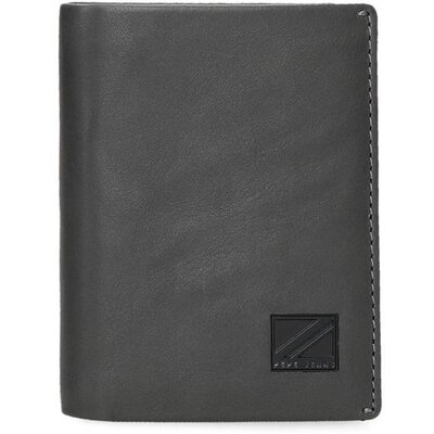 Kožni novčanik za muškarce PJL Chief grey 73911