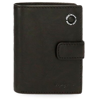 Novčanik od prirodne kože Pepe Jeans Badge black 73712