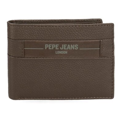 Muški kožni novčanik PJL Checkbox brown 78871