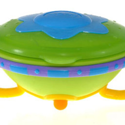 Nuby Wacky činija sa drškama i poklopcem zelena N-5207