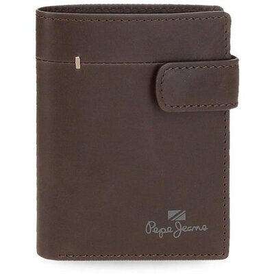 Muški novčanik od prirodne kože PJL Staple brown 78412