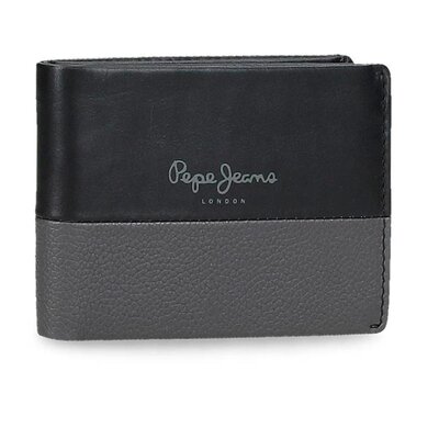 Kožni novčanik za muškarce Pepe Jeans Dual black 78331