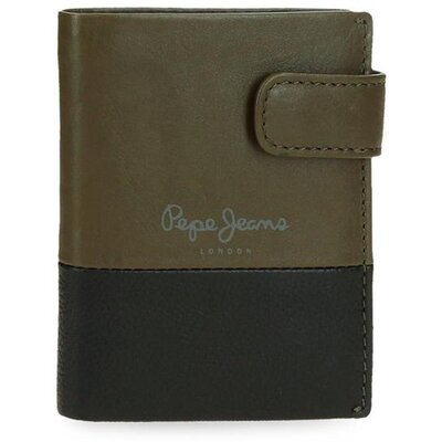 Kožni novčanik za muškarce Pepe Jeans Dual green 78312