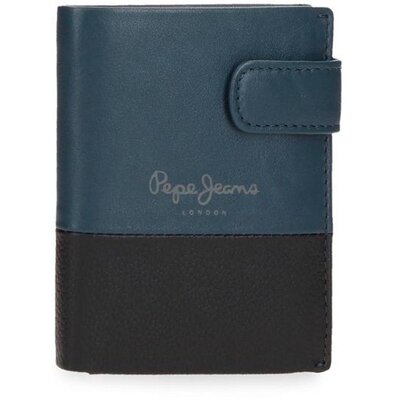 Kožni novčanik za muškarce Pepe Jeans Dual blue 78312