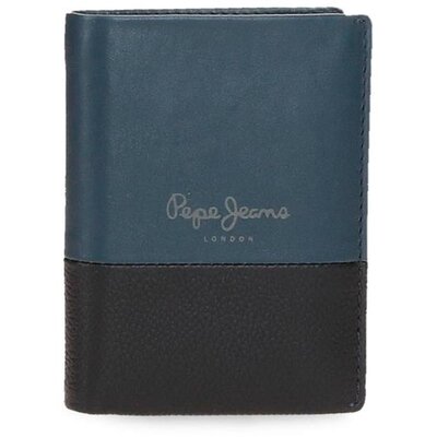Muški kožni novčanik na preklop PJL Dual blue 78311