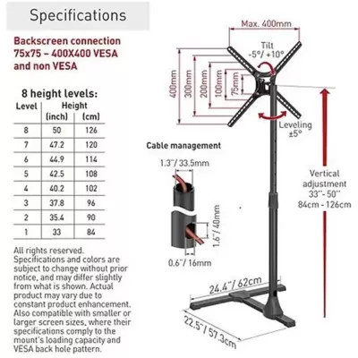 Podni nosači televizora