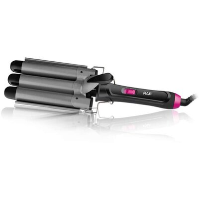 Stajler za kosu sa trostrukim keramičkim uvijačem 97W RAF R.481B