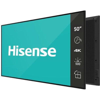HISENSE 50 inča 50DM66D 4K UHD 500 nita Digital Signage Display - 24/7 Operation