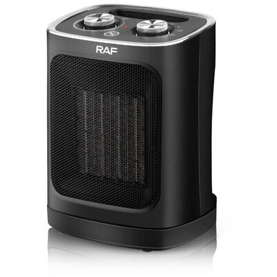 Raf R.1188b KeramiČka RotirajuĆa Grejalica Crna 1800w