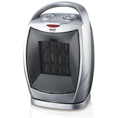 Raf R.1602 KeramiČka RotirajuĆa Grejalica Siva 1500w