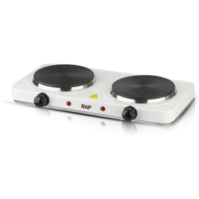 Raf R.8020a ElektriČni ReŠo Sa Dve Ringle Beli 2 X 1000w