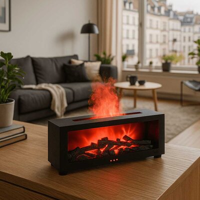 Dekorativni Kamin sa Aroma Difuzerom Aura Flame