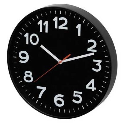 Analogni zidni sat 25cm Home AWC250BK