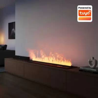 Dekorativni kamin sa simulacijom plamena na vodenu paru Bez grejanja 1000mm