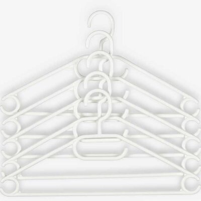 Set 5 Ofingera bele boje PP 3-GO