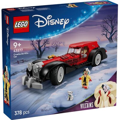 LEGO 43277 Automobil Kruele De Vil