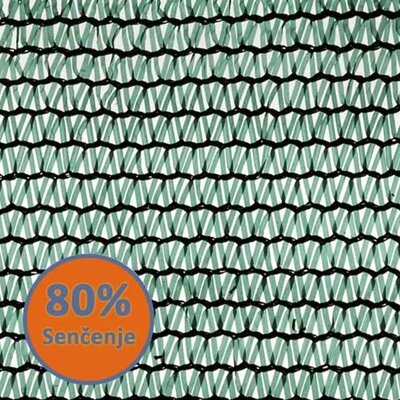 Mreža za zasenu 1x10m 80%