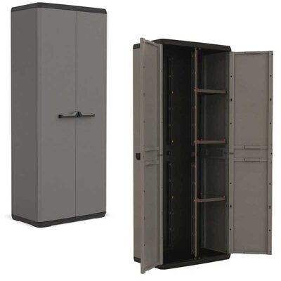 Čvrst i stabilan dvokrilni orman Keter Piu Utility