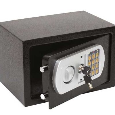 Mini digitalni sef sa ključem 31x20x20cm