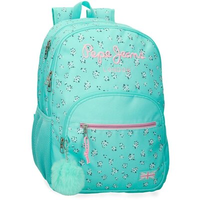 Ranac za školu 44cm PJL Nora turquoise 60425