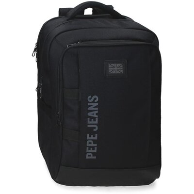 Ranac 44cm sa pregradama za laptop i tablet Pepe Jeans Matlock black 73127
