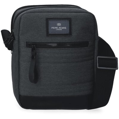 Muška torbica 22cm sa dve pregrade PJL Whitton grey 73255