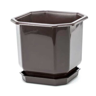 Četvrtasta saksija Braon 24x24cm