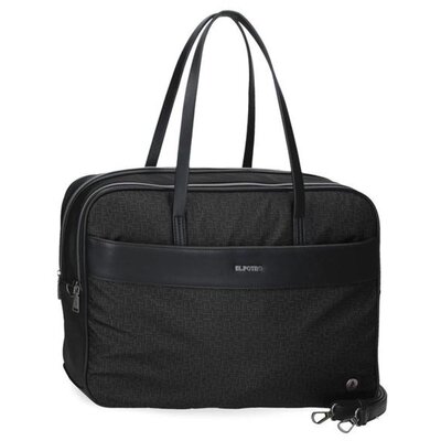 Poslovna laptop torba sa dve pregrade El Potro Luna black 53666