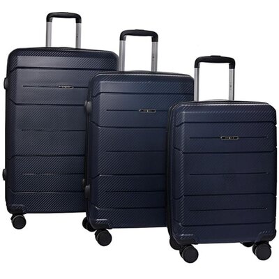 Putni koferi od polipropilena Enova Modena navy 520340