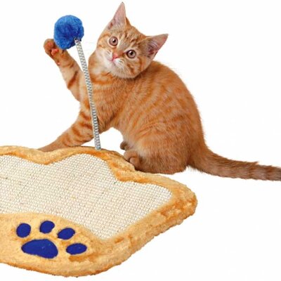 Igračka za mačku Trixie - Grebalica i loptica Šapa 4297