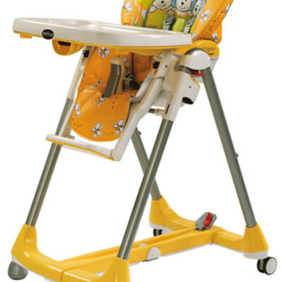 Peg Perego stolica za hranjenje Prima Pappa Diner Orsi Giallo