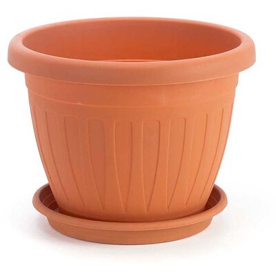 Saksija ca cveće Mediteran Terakota Prečnik 25cm