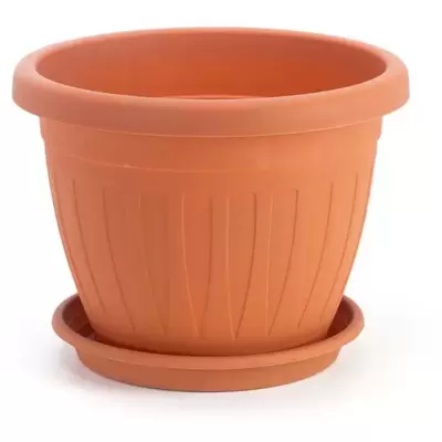 Saksija ca cveće Mediteran Terakota Prečnik 25cm