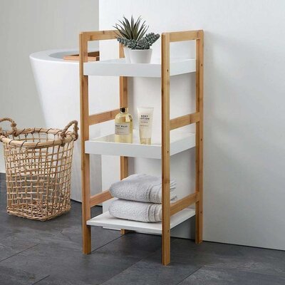 Polica sa tri nivoa Bambus Vilde 569096