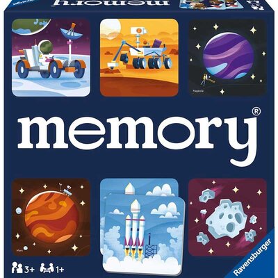 Društvena igra Memorija Svemir Ravensburger 20424
