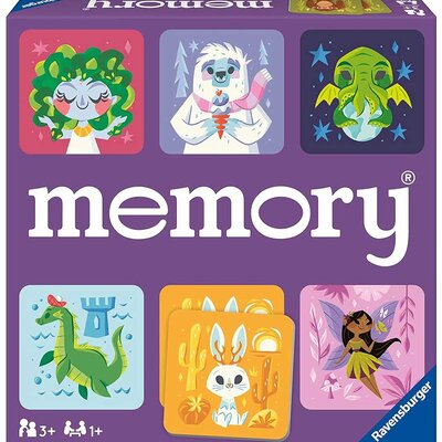 Društvena igra Memorija Simpatična stvorenja Ravensburger 20595