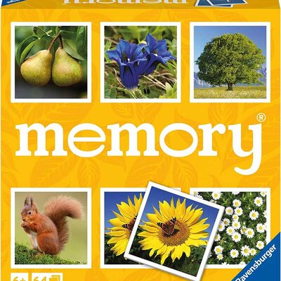 Društvena igra Memorija Priroda Ravensburger 20881