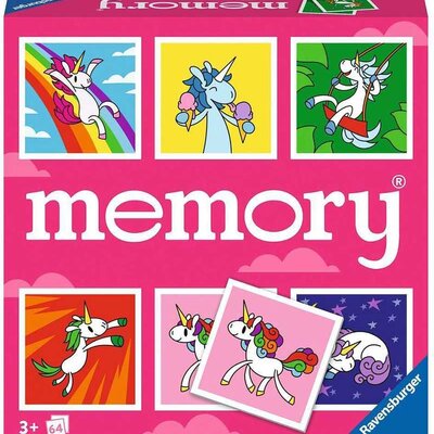 Društvena igra Memorija Jednorog Ravensburger 20999