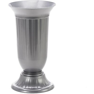 Vaza za cveće Siva PVC 29x16cm