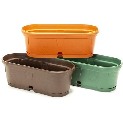 Žardinjera Mat 35 x 15 x 13cm Assorted 1kom.