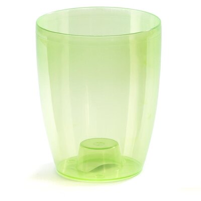 Providna saksija za orhideju Zelena 16,5 cm