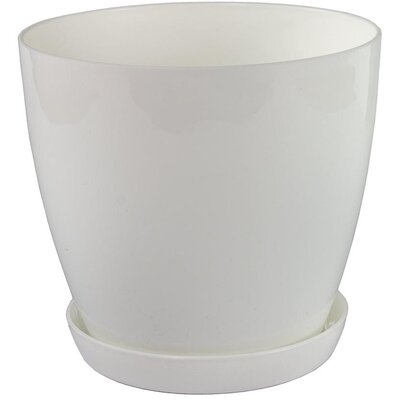 Bela saksija za cveće 28cm