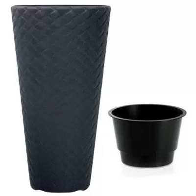 Visoka saksija sa uloškom 30x55cm