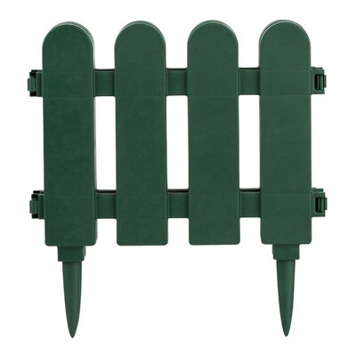 Dekorativna baštenska ogradica 1.5m V28cm Zelena