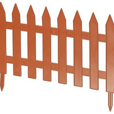 Prosperplast Modularna baštenska ograda 3.2m V35cm Terakota