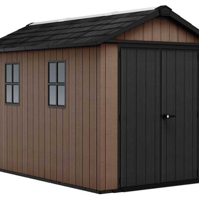 Montažna pomoćna baštenska kućica Šupa Keter Newton Plus Wide 11x7.5FT Braon