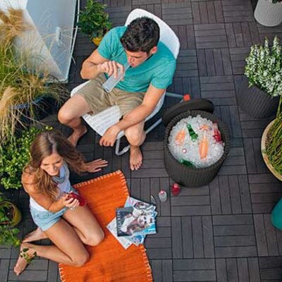 Baštenski Sto, Tabure, ili Frižider Keter Cool Stool Antracit